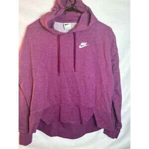 Nike Purple Pullover Hoodie Small Preloved
